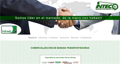 Desktop Screenshot of inteco-peru.com